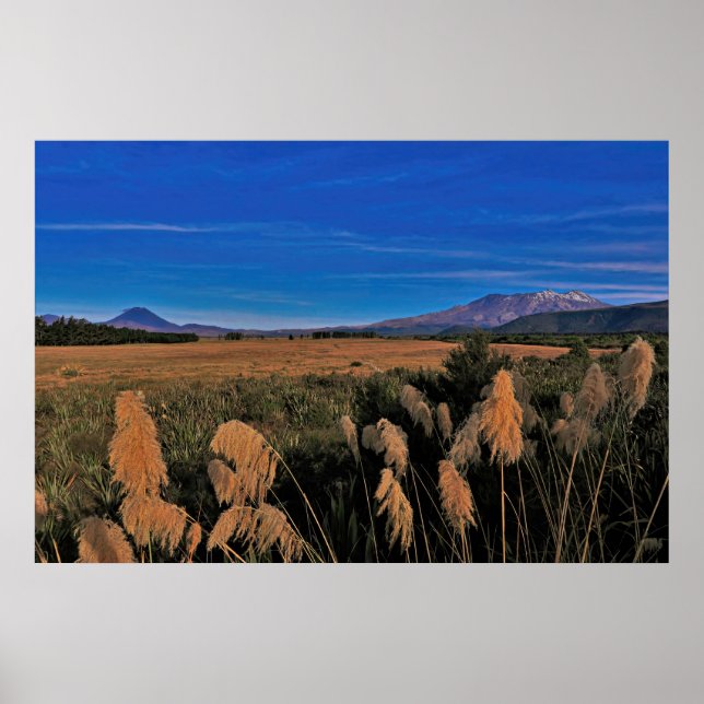 Volcanoes of Tongariro Poster (Front)