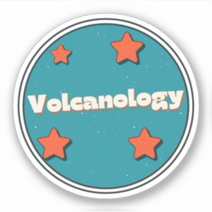 Volcanology Sticker