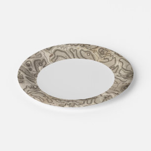 Volcans Haute Loire Paper Plates
