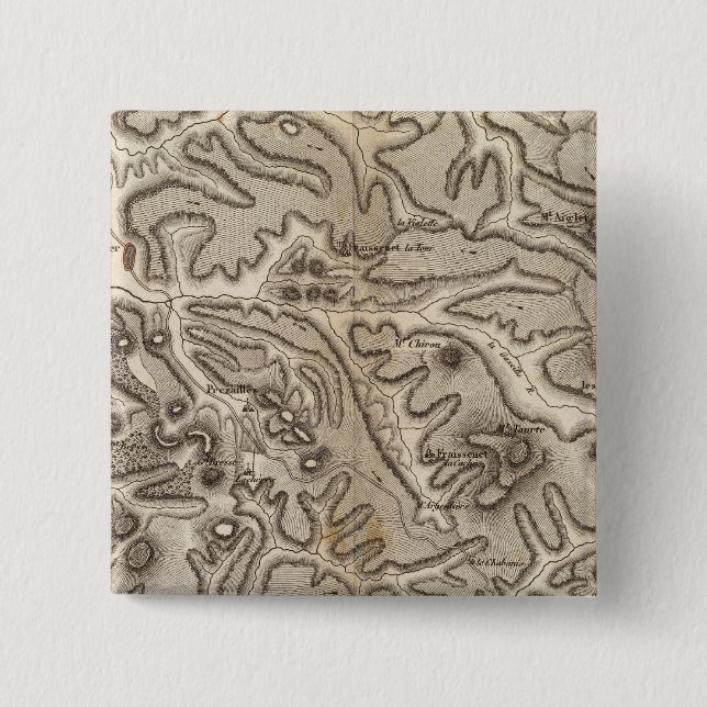 Volcans Haute Loire Pinback Button (Front)