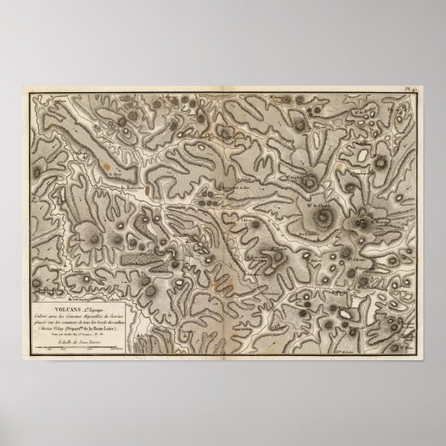 Volcans Haute Loire Poster (Front)