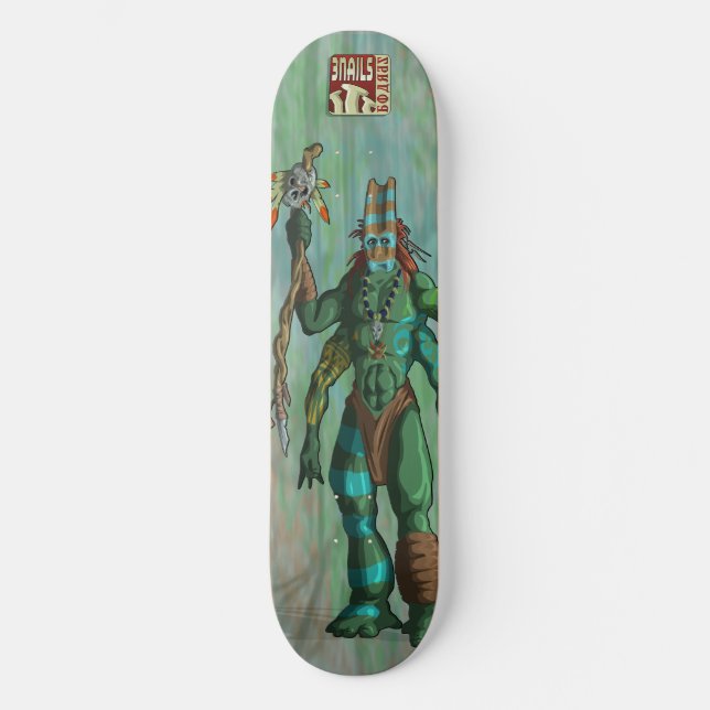 Volcanus Skateboard Deck (Front)