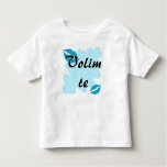 Volim Te - Croatian - I Love You Toddler T-shirt at Zazzle
