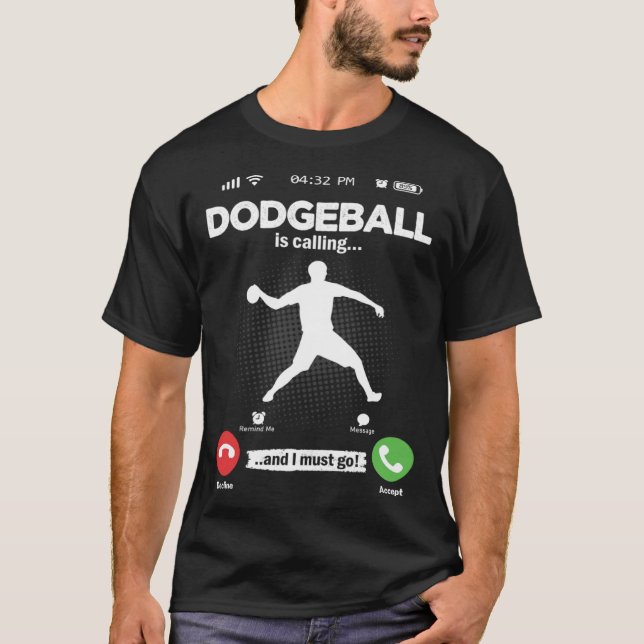 Völkerball Is Calling I Must Go School Sports Hobb T-Shirt (Front)