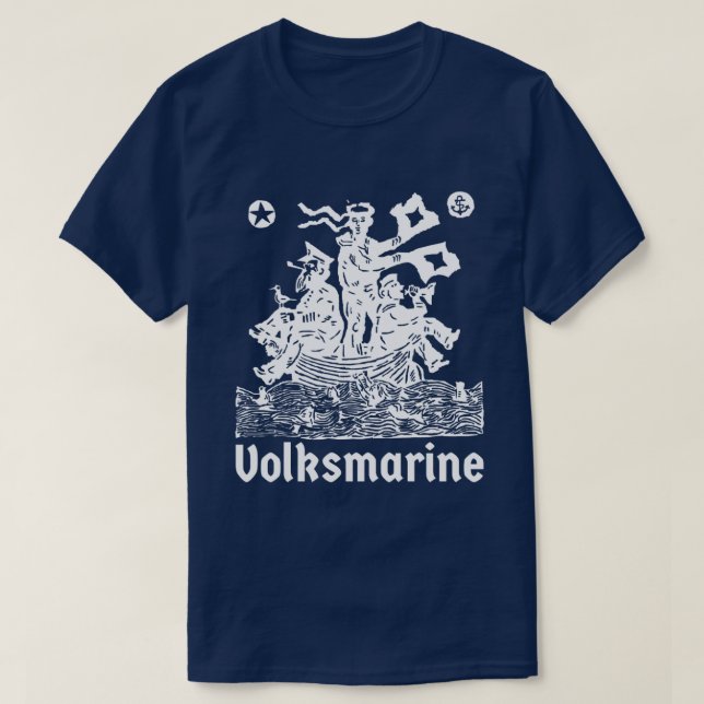 VOLKSMARINE T-Shirt (Design Front)