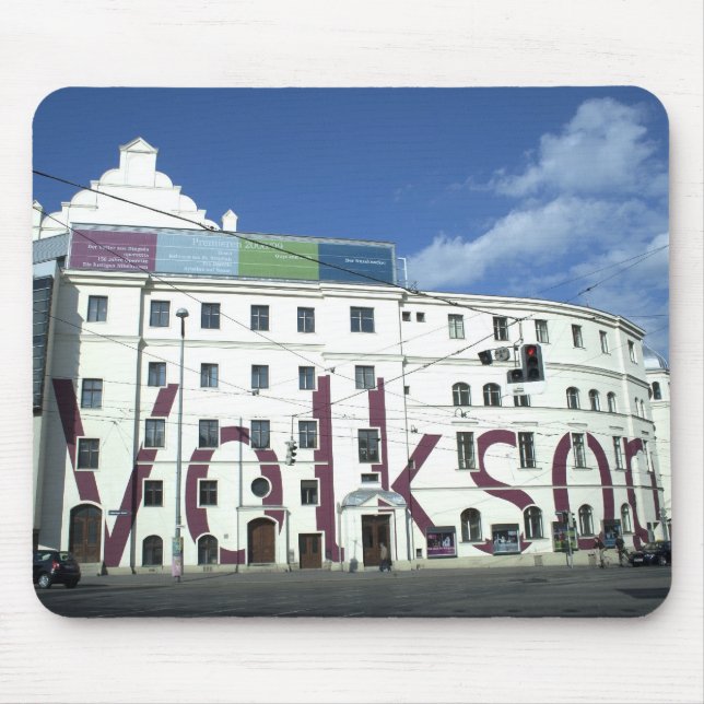 Volksoper, Vienna Austria Mouse Pad (Front)