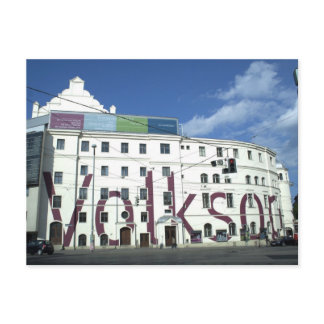 Volksoper, Vienna Austria Postcard