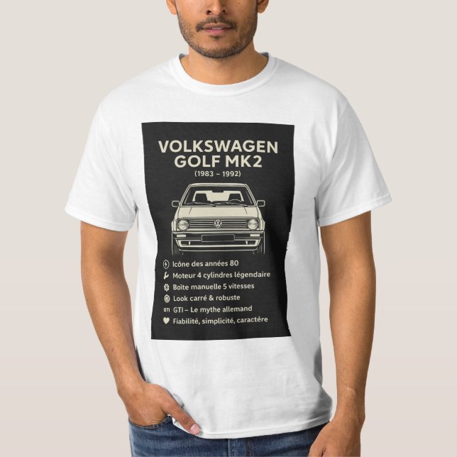 volkswagen T-Shirt (Front)