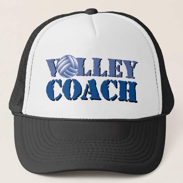 Volley Coach Trucker Hat (Front)