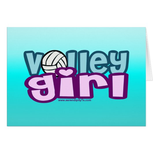 Volley Girl Cards (Front Horizontal)