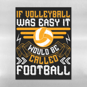 Volleyball - A Good Setter Like A Waiter Magnetic Dry Erase Sheet