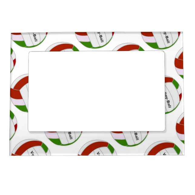 VolleyBall Acrylic (4"x6"/5" x 7") Magnetic Frame (Front)