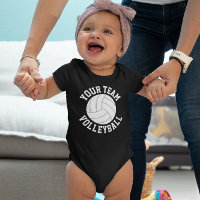 Volleyball Baby Team Name, Player Name and Number