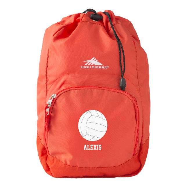 Volleyball Backpack (Front)