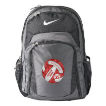 Volleyball backpack w custom player / school name Volleyball backpack w custom player / school name