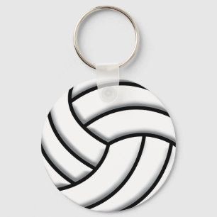 Volleyball Ball Keychain