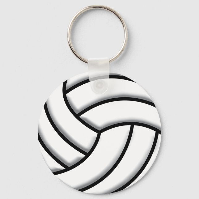 Volleyball Ball Keychain (Front)