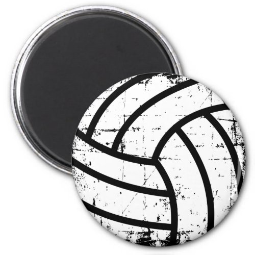 Volleyball ball magnet