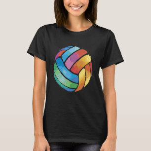 Volleyball Ball Vintage Volleyball Players Costume T-Shirt