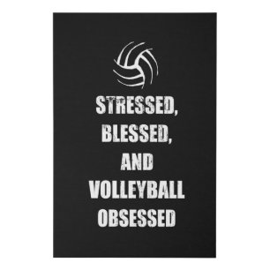 Volleyball Beach Player Volleyball Team Gift Idea Faux Canvas Print