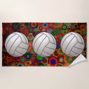 Volleyball Beach Towel