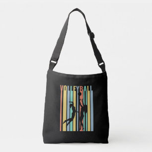 Volleyball Beachvolleyball Retro Crossbody Bag