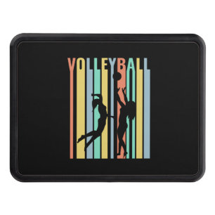 Volleyball Beachvolleyball Retro Hitch Cover