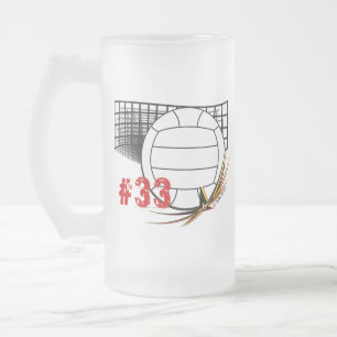 Volleyball Beer Mug
