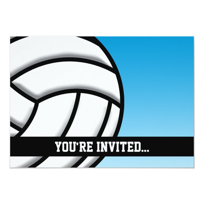 Volleyball Birthday Card Zazzle
