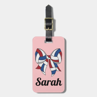 Volleyball Bow Sports Tag