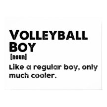 Volleyball Boy Funny Definition