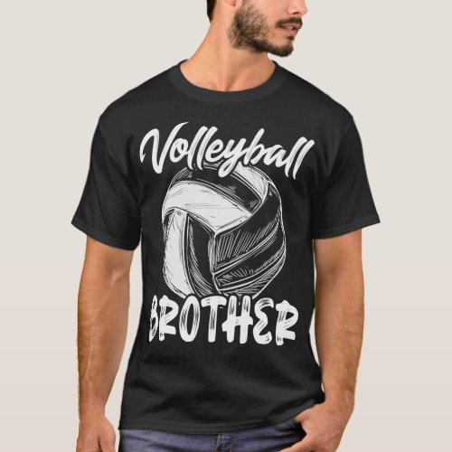 Volleyball Brother T_Shirt