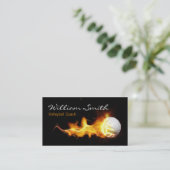 Volleyball Business Coach card (Standing Front)