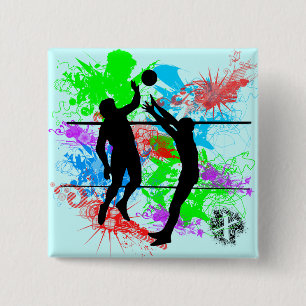 Volleyball Button