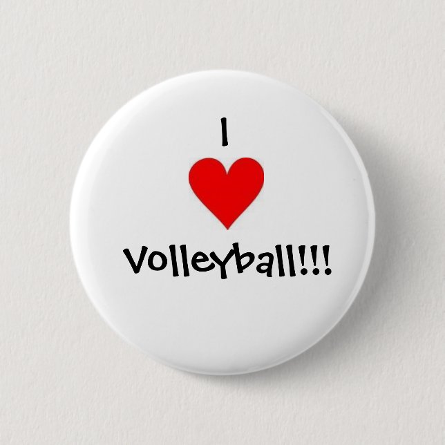 Volleyball Button (Front)