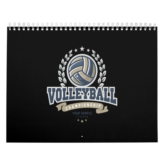 volleyball calendar (Cover)