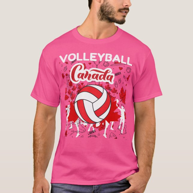 Volleyball Canada T-Shirt (Front)