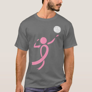 Volleyball Cancer Disease Chemotherapy Patient  T-Shirt