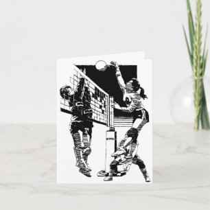 Volleyball Card