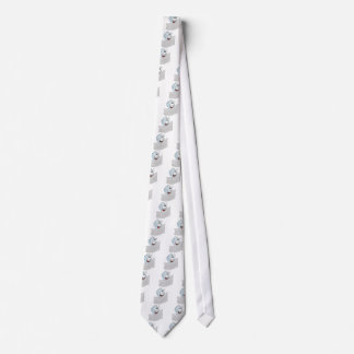 Volleyball Cartoon Neck Tie