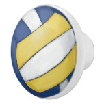 Volleyball Ceramic Knob