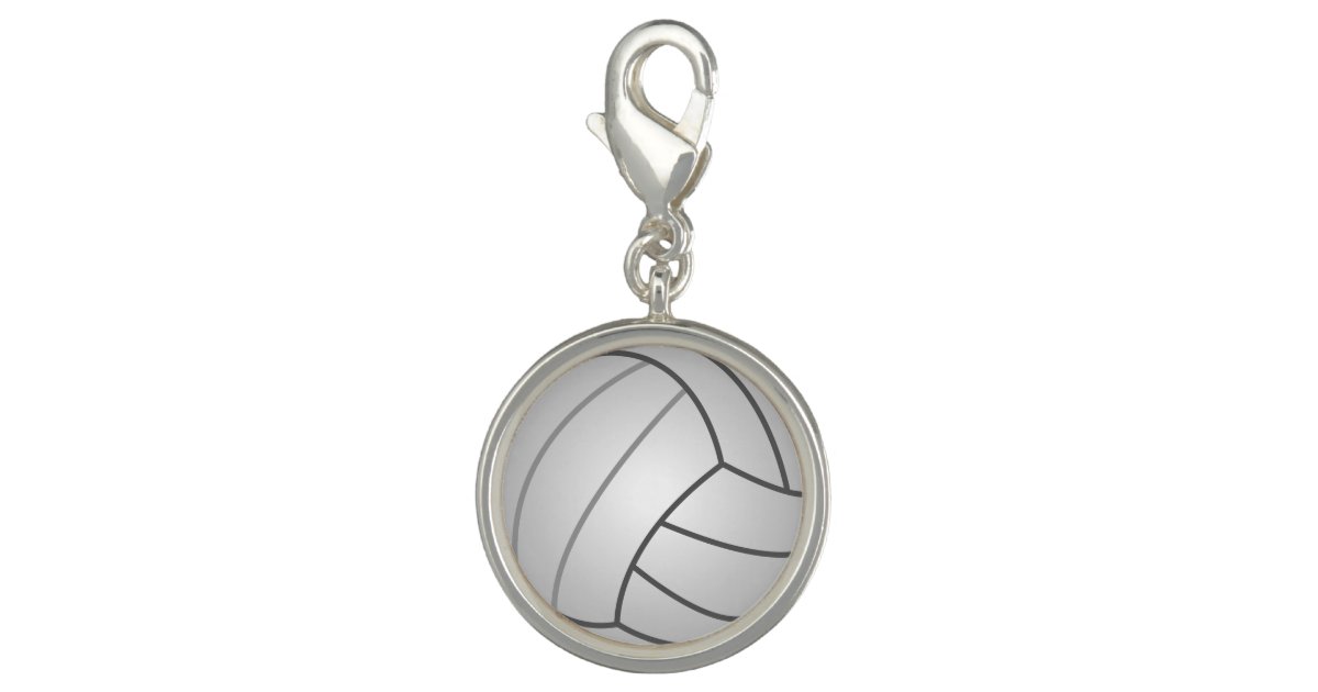 Volleyball Charm | Zazzle.com