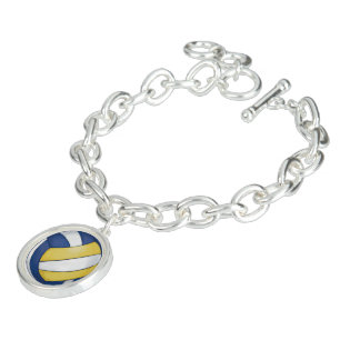 Volleyball Charm Bracelet