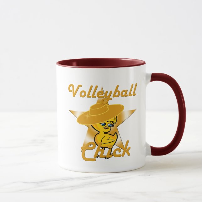 Volleyball Chick #10 Mug (Right)