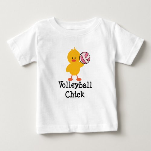Volleyball Chick Infant Tee