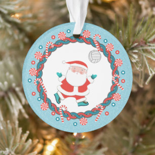 Volleyball Christmas Collectible Ornament
