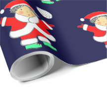 Volleyball Christmas Gift Wrapping Paper