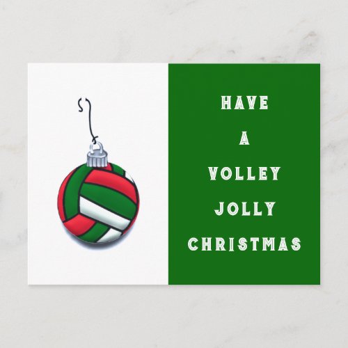 Volleyball Christmas Holiday Cheer