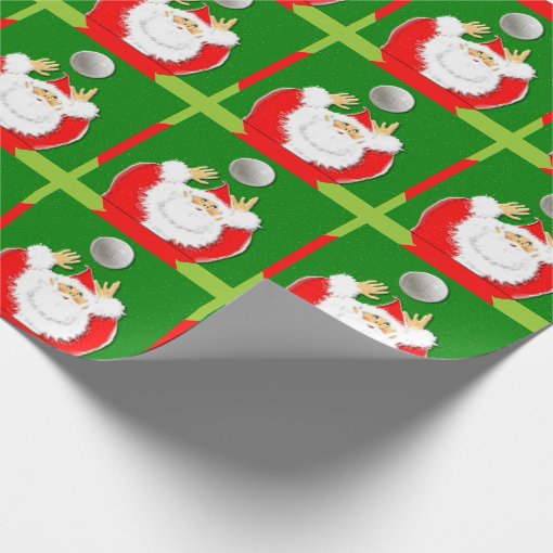 Volleyball Christmas Wrapping Paper Zazzle