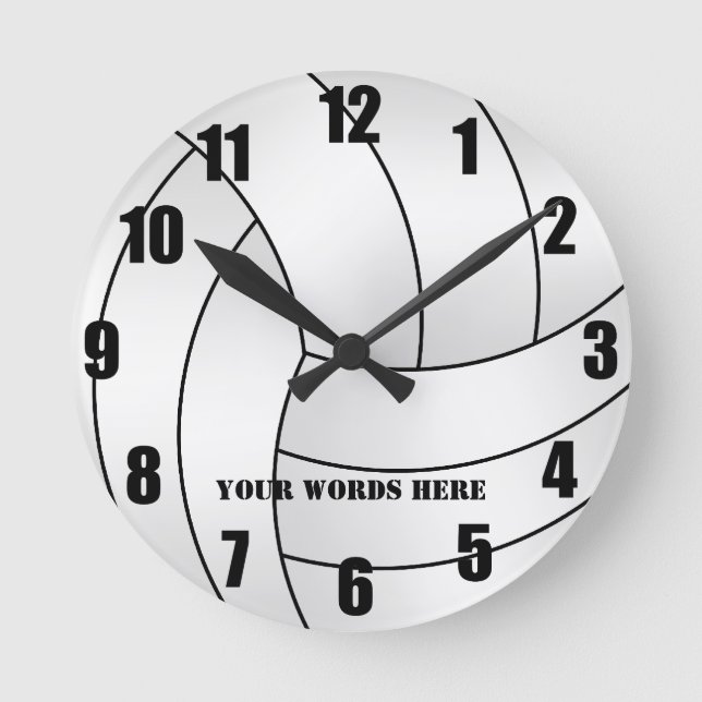 Volleyball clock (Front)